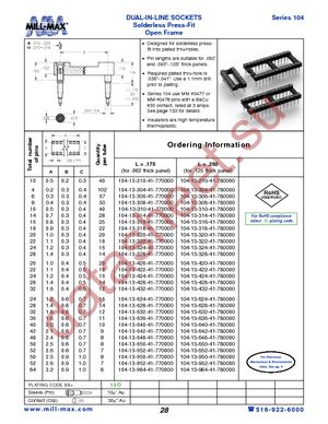 104-13-320-41-780000 datasheet  